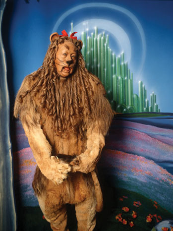 The Cowardly Lion from The Wizard of Oz
